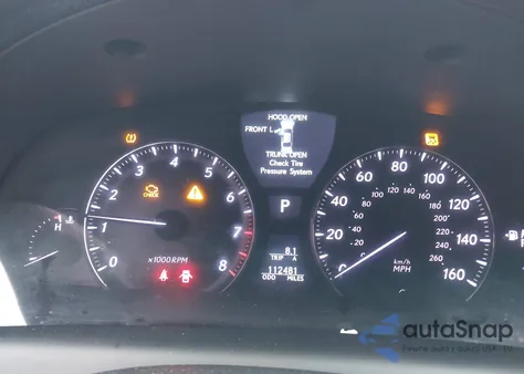 2007 Lexus Ls 460 из США, поврежденный, VIN JTHBL46F575013955